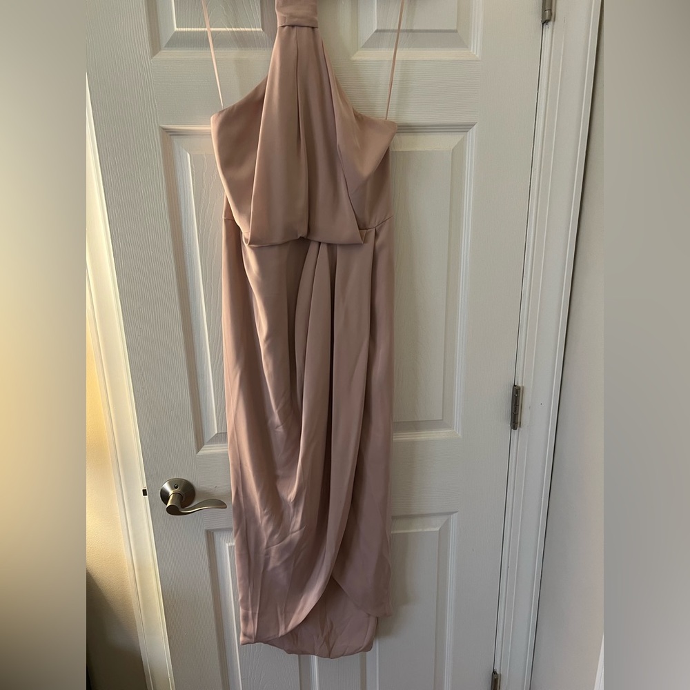 Blush Halter Dress